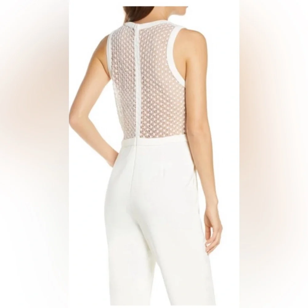 Adelyn Rae White Woman’s Jumpsuit - Picture 3 of 10